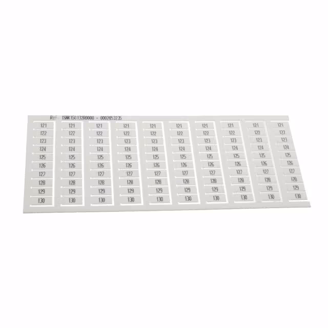 1SNK150132R0000 TE Connectivity ENTRELEC  Terminal Block Marker Strips